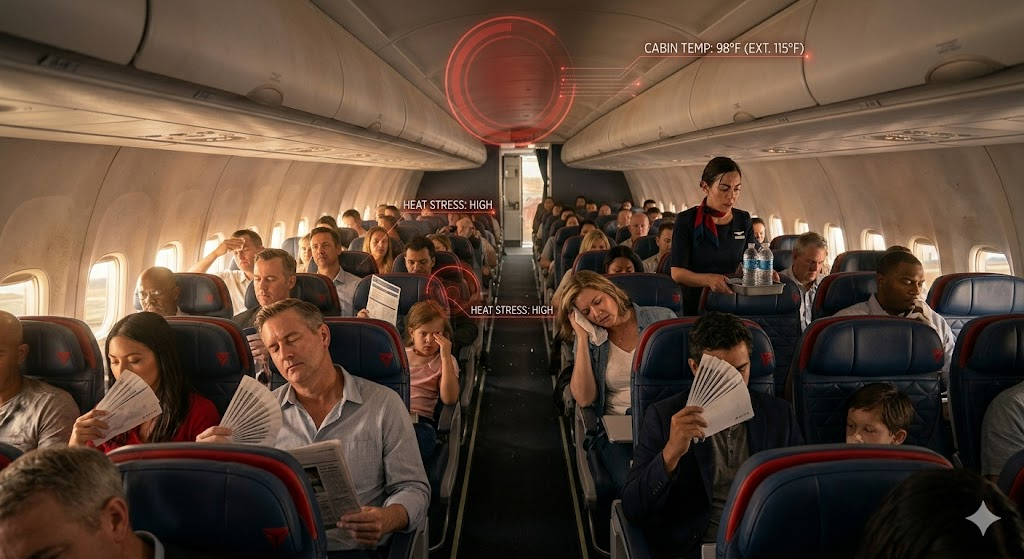 Delta Flight DL555 Stranded Passengers