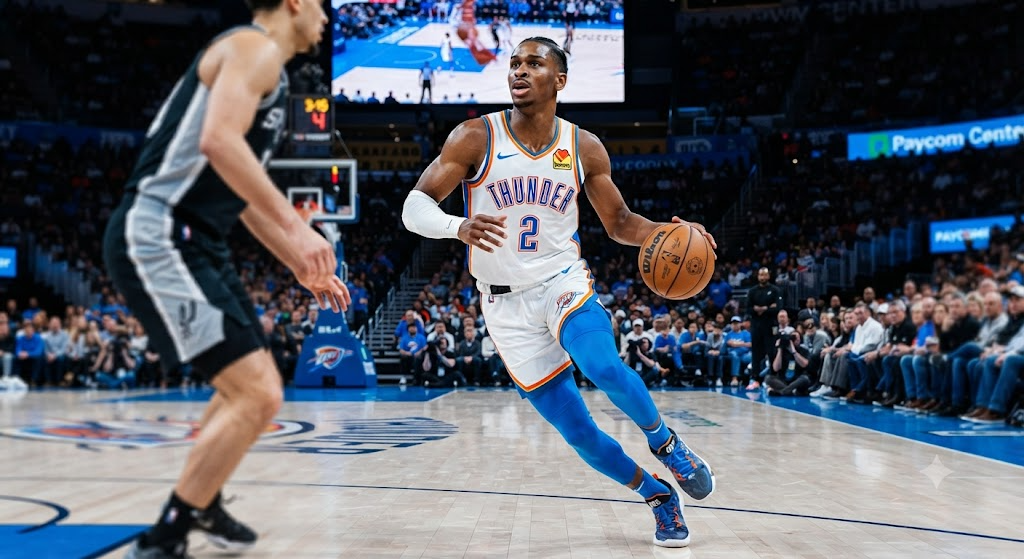 statistiques de match du joueur thunder d'oklahoma city – spurs