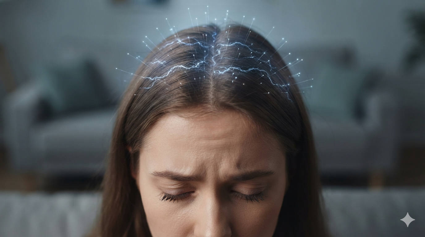 Blood Clot Tingling Sensation in Head Scalp